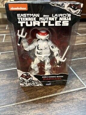 Raphael- TMNT EASTMAN & LAIRDS BLACK & WHITE 1984 COMIC BOOK ACTION FIGURE